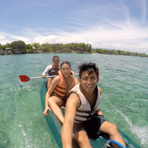 Kayaking at Hale Manna resort