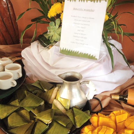 Filipino breakfast at Hale Manna