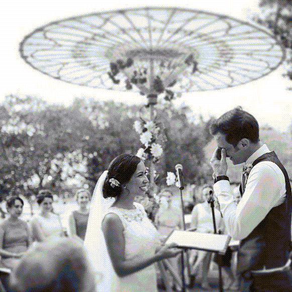 Wedding reception at Hale Manna gardens